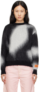 Черно-белый свитер Aop Heron Preston