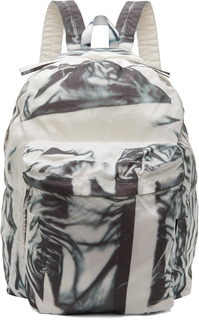 Off-White &amp; Black Рюкзак с подушкой безопасности KANGHYUK