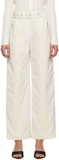 Белые брюки с поясом 3.1 Phillip Lim
