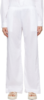 Белые брюки с карманами Yoko LESET