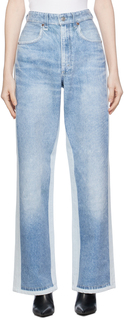 Голубые джинсы Trompe L?il Trompe loiel/Light Victoria Beckham