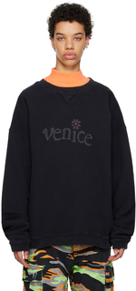 Черный свитер «Венеция» ERL