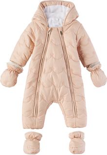 Baby Pink Зимний комбинезон с вышивкой Розовый Chloe