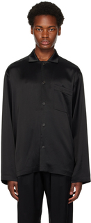 Черная рубашка Nanushka Jelmer