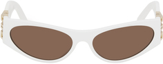 Белые солнцезащитные очки 4G Givenchy