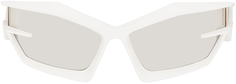 Белые солнцезащитные очки Giv Cut Givenchy