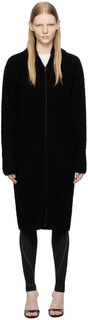 Черный свитер с высоким воротником Yohji Yamamoto