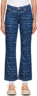 Синие джинсы Megamarni Iris