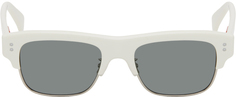 Белые солнцезащитные очки Paris с боке и цветочным узором Kenzo