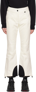 Moncler Grenoble Off-White лыжные брюки