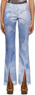 Синие джинсы с принтом Handy Jean ELLISS