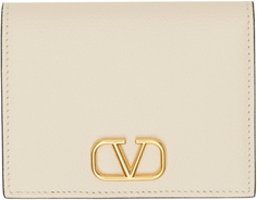 Белый компактный кошелек VLogo Signature Valentino Garavani
