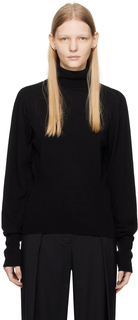 Черный свитер с длинными рукавами LOW CLASSIC