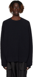 Черный свитер свободного кроя Y-3