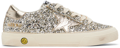 Детские золотые майские кроссовки Golden Goose