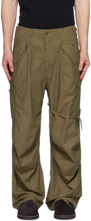 Зеленые брюки карго Mark R13