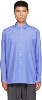 ATON Синяя широкая рубашка