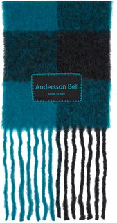 Синий и черный шарф Billy Andersson Bell