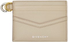 Бежевый визитница Voyou Natural Givenchy