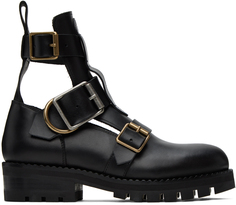 Черные римские ботинки Vivienne Westwood