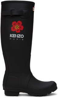 Черные резиновые сапоги Paris Hunter Edition Kenzo