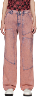Розовые джинсы с покрытием Andersson Bell