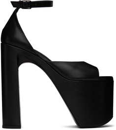 Черные босоножки на каблуке Balenciaga Camden 160