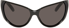 Черные солнцезащитные очки «кошачий глаз» Balenciaga