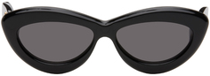 Черные солнцезащитные очки «кошачий глаз» LOEWE