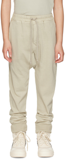 Детские спортивные штаны Off-White с заниженным внутренним швом Rick Owens