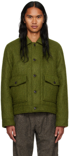 Зеленая куртка Julius 8004 NN07