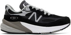 Черные кроссовки New Balance Made In USA 990v6