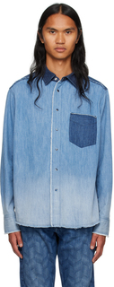 Синяя рубашка Йохана Isabel Marant