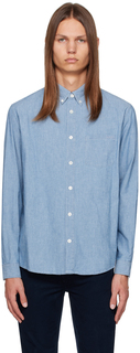 Синяя рубашка Эдуарда A.P.C.
