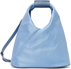 Синяя классическая сумка через плечо MM6 Maison Margiela