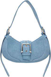 Синяя сумка-брокле OSOI