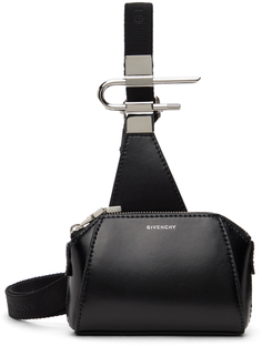 Черная мини-сумка через плечо Antigona U Givenchy
