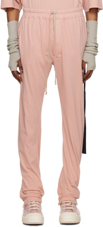 Розовые брюки для отдыха Rick Owens DRKSHDW Berlin