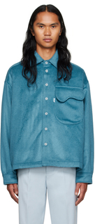 Синяя куртка с начесом Bonsai