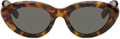 Солнцезащитные очки Cocca черепаховой расцветки RETROSUPERFUTURE
