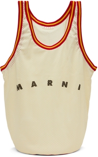 Off-White сумка-тоут с логотипом Marni