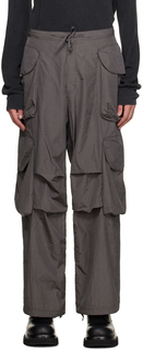 Эксклюзивные серые брюки-карго Entire Studios SSENSE Gocar
