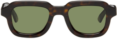 Солнцезащитные очки Lazarus черепаховой расцветки RETROSUPERFUTURE