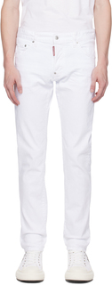 Dsquared2 Белые джинсы Cool Guy