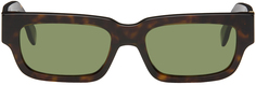 Солнцезащитные очки Roma черепаховой расцветки RETROSUPERFUTURE