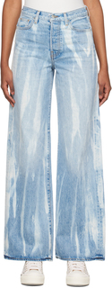 AMIRI Синие широкие джинсы