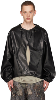 Куртка из искусственной кожи Black Frame Uncertain Factor