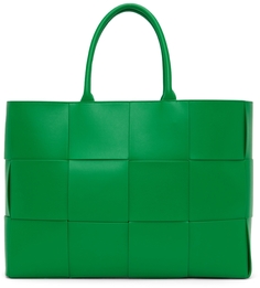 Зеленая сумка-тоут Arco Bottega Veneta