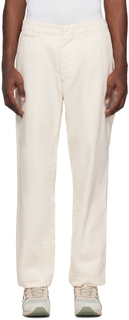 Naamica Off-White широкие брюки чинос Nanamica