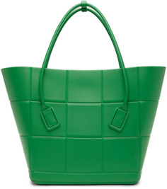 Зеленая сумка-тоут Arco Grass Bottega Veneta